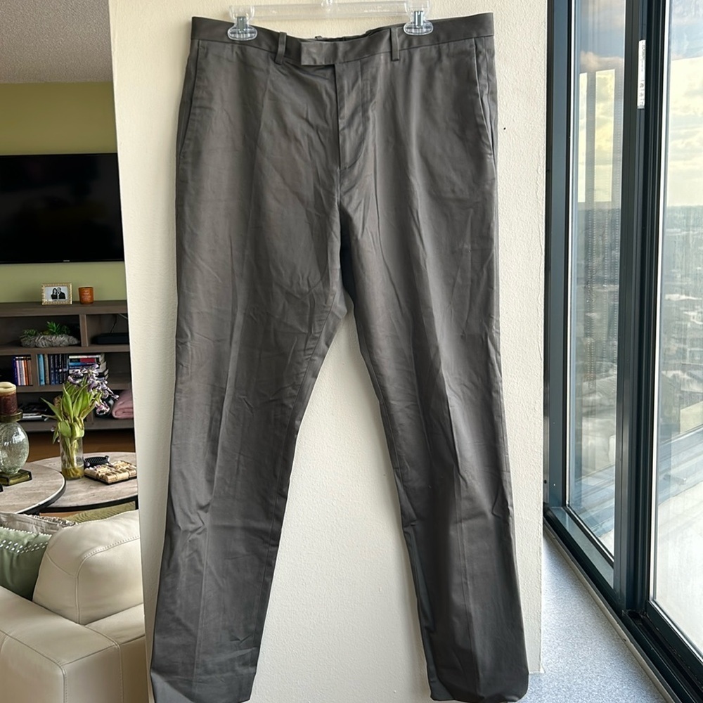 Theory Zaine TT Revore stretch cotton pants